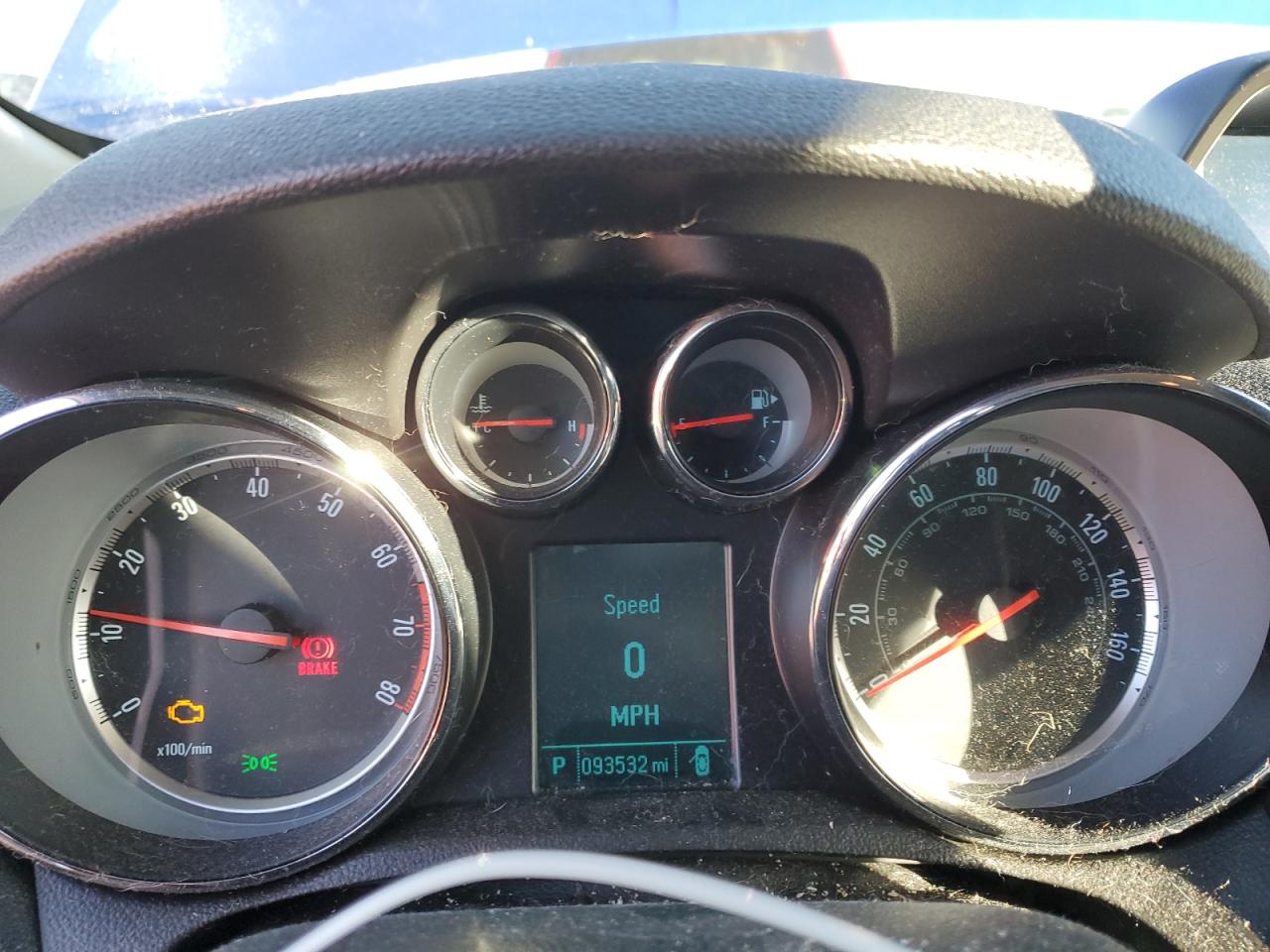 2015 Buick Encore VIN KL4CJESB6FB271271 Copart auction photo, front end / side damage thumbnail 9