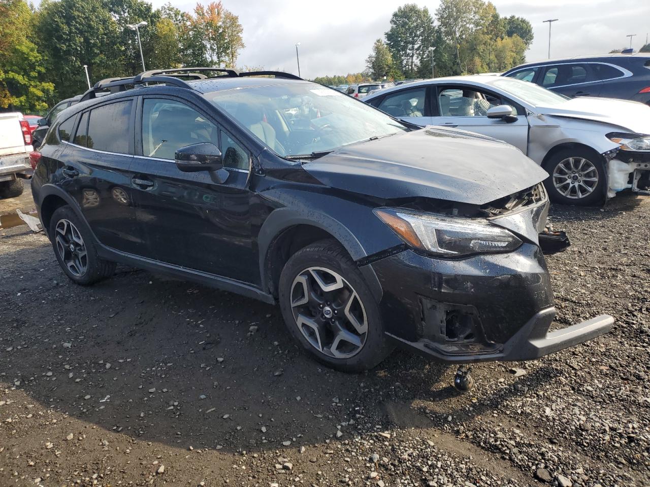 2018 Subaru XV VIN JF2GTAJC7JH232586 Copart auction photo, front end damage thumbnail 4