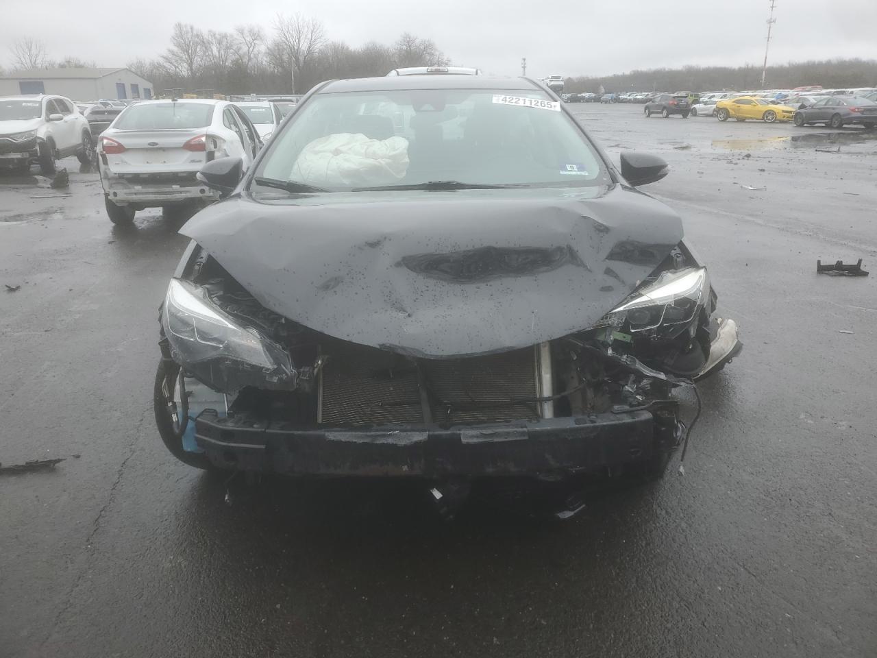 2018 Toyota Corolla VIN 2T1BURHE1JC038846 Copart auction photo, front end / mechanical damage thumbnail 5