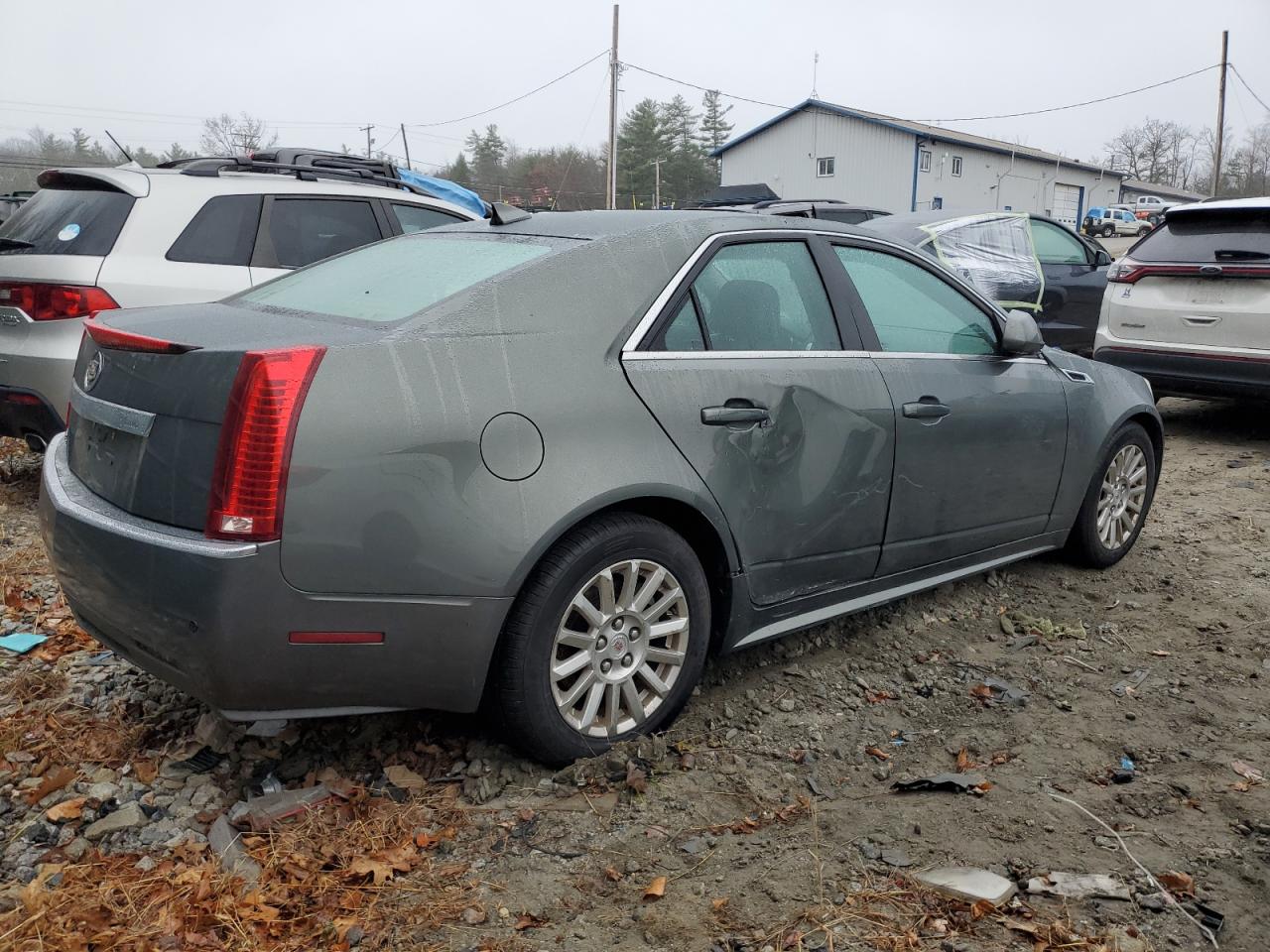 2011 Cadillac CTS VIN 1G6DC5EYXB0131818 Copart auction photo, side / mechanical damage thumbnail 3