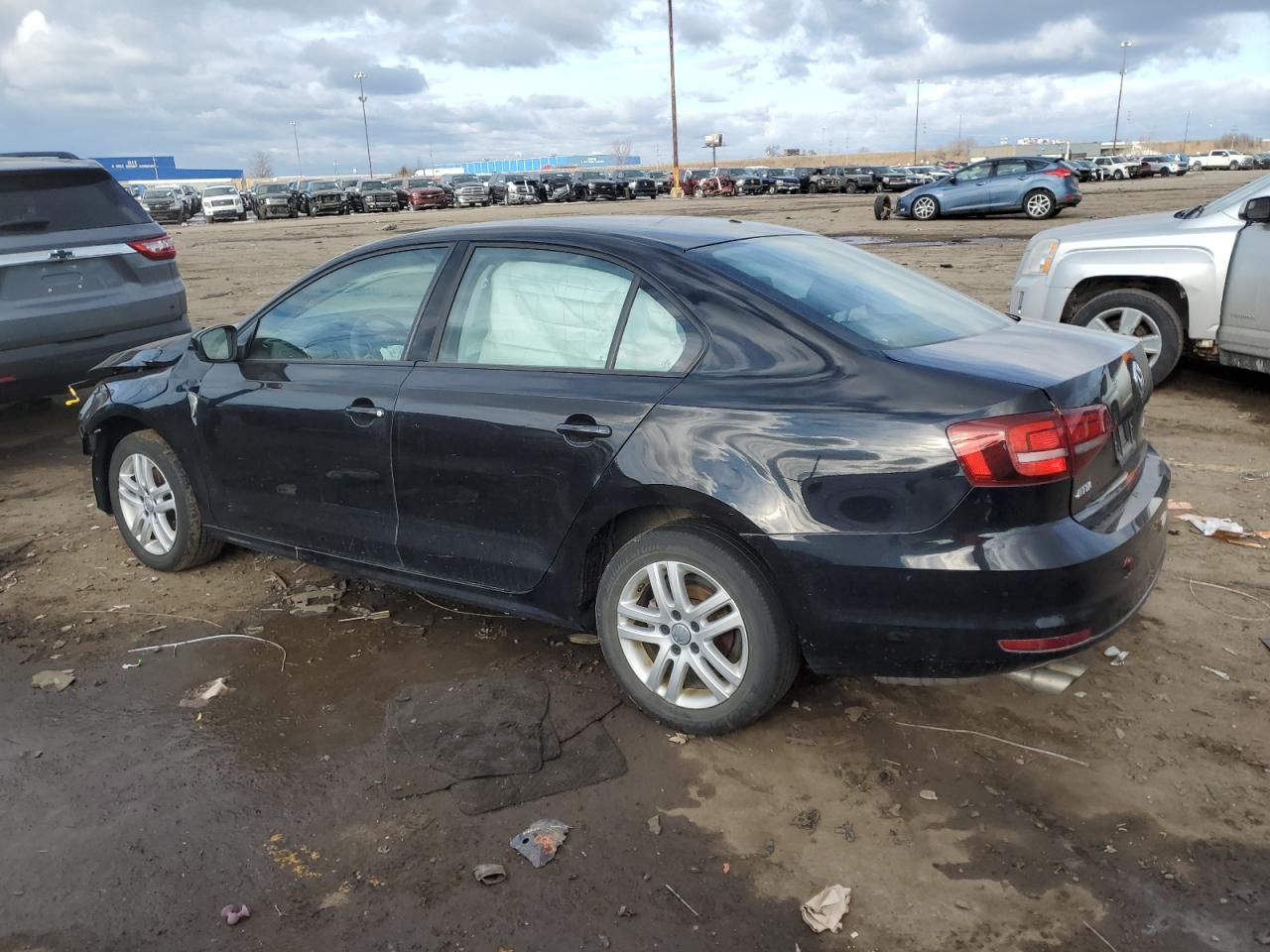 2018 Volkswagen Jetta VIN 3VW2B7AJ6JM260742 Copart auction photo, all over / vandalism damage thumbnail 2