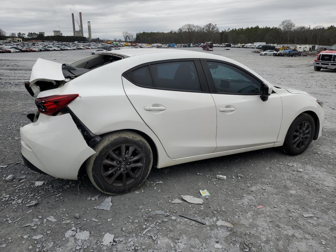 2015 Mazda 3 VIN 3MZBM1U75FM125900 Copart auction photo, rear end / front end damage thumbnail 3