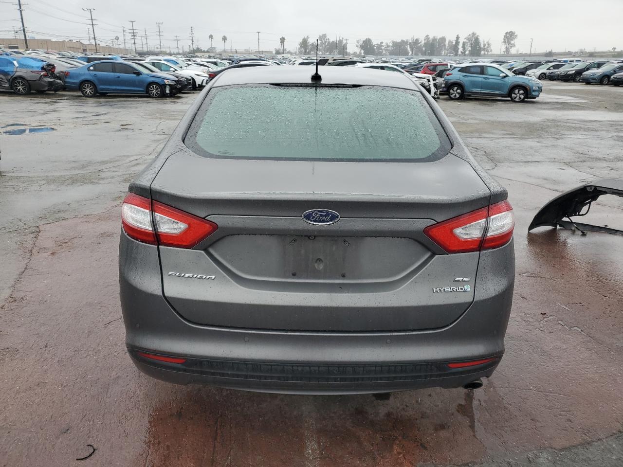 2014 Ford Fusion VIN 3FA6P0LU2ER136664 Copart auction photo, front end damage thumbnail 6