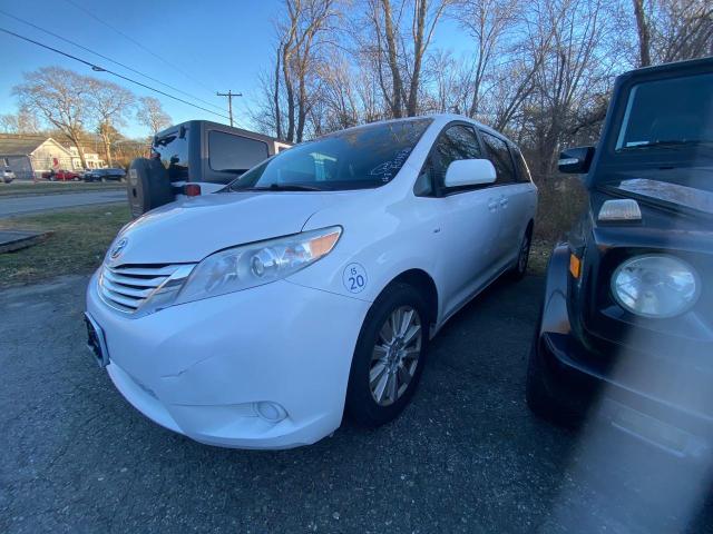 2017 Toyota Sienna VIN 5TDJZ3DCXHS177213 Copart auction photo, minor dent/scratches / normal wear damage thumbnail 2