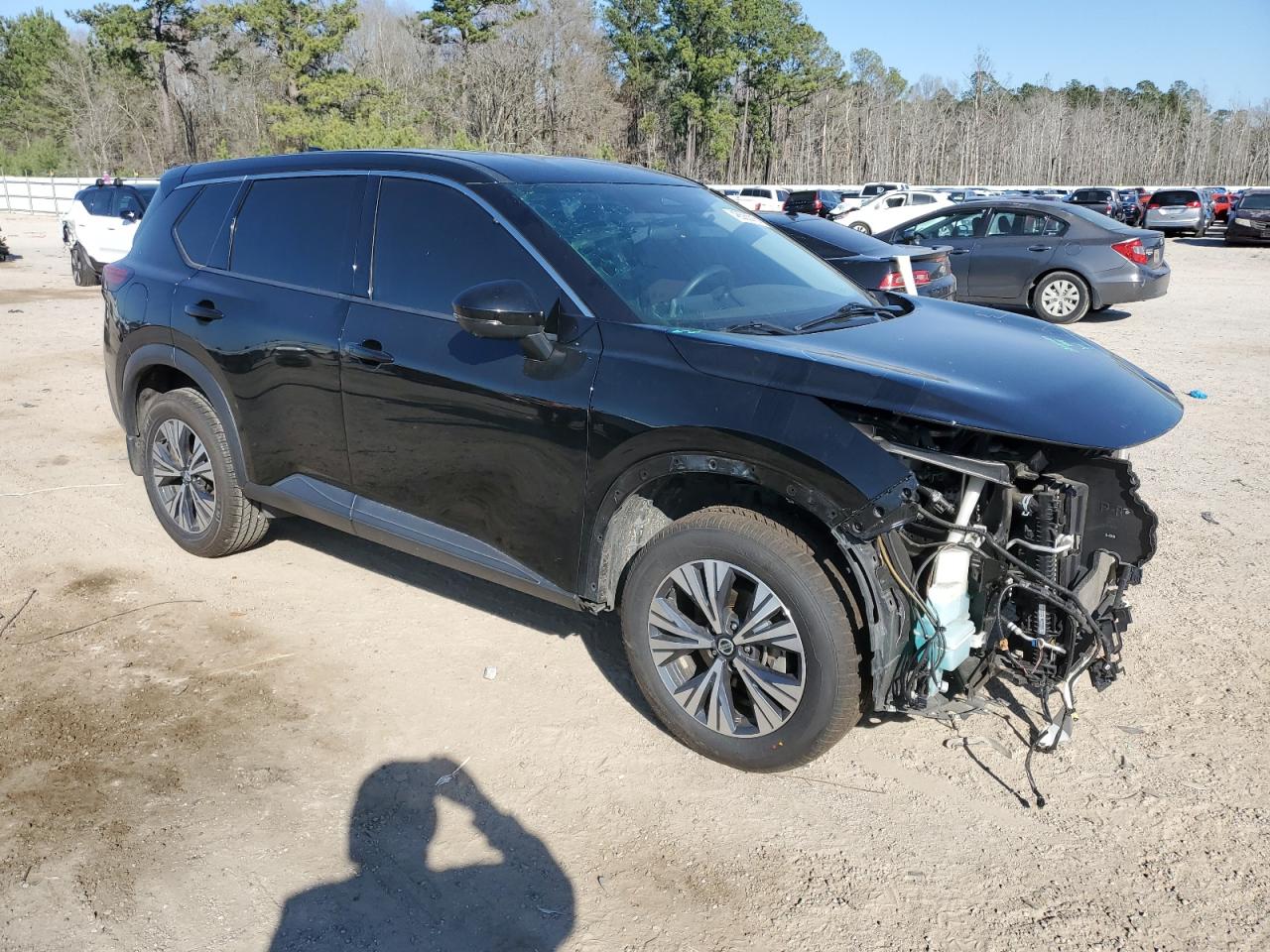 2021 Nissan Rogue VIN 5N1AT3BA1MC671583 Copart auction photo, front end damage thumbnail 4