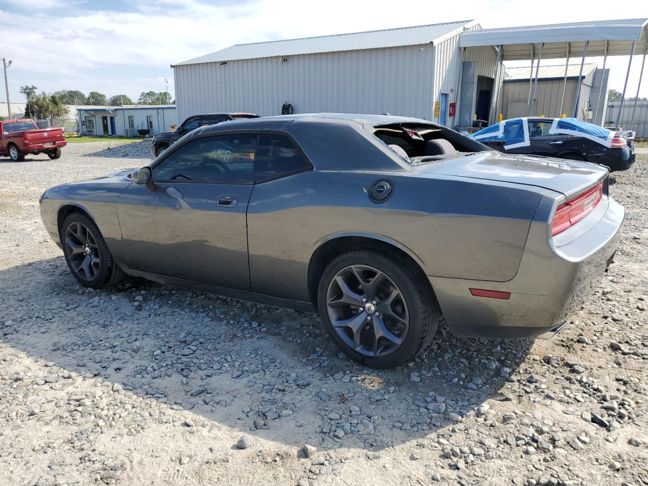 2010 Dodge Challenger VIN 2B3CJ4DVXAH229761 Copart auction photo, top/roof / rear end damage thumbnail 2
