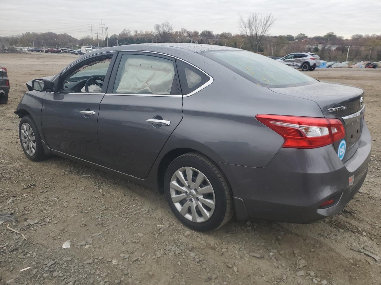 2018 Nissan Sentra VIN 3N1AB7AP0JY347597 Copart auction photo, front end damage thumbnail 2