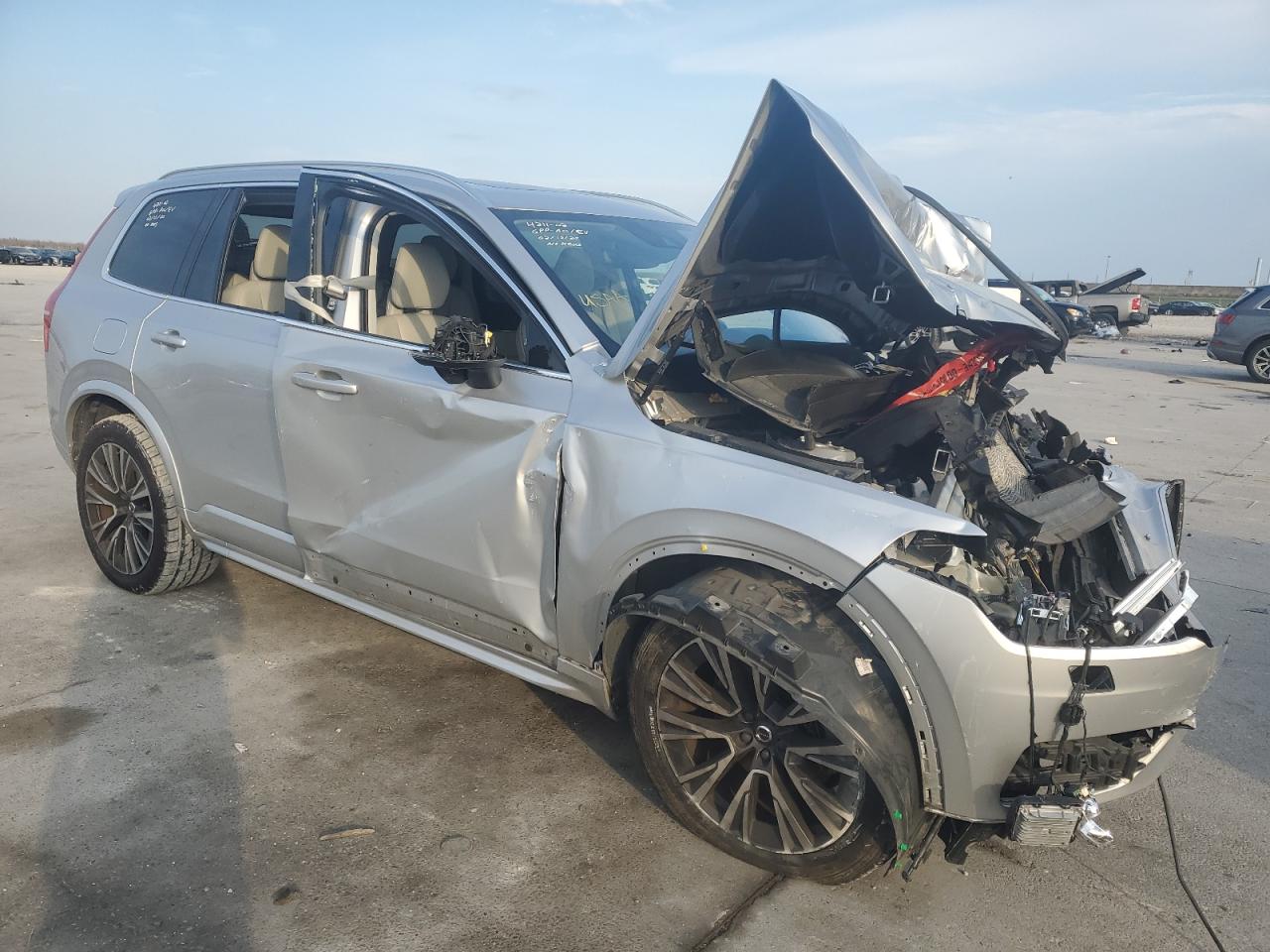 2020 Volvo XC90 VIN YV4102PK2L1533048 Copart auction photo, all over damage thumbnail 4