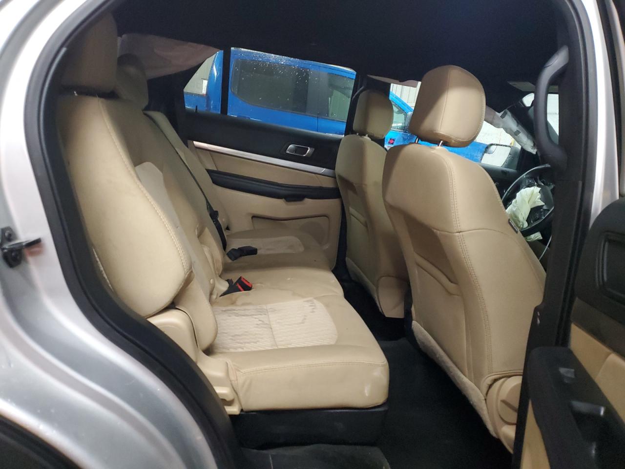 2017 Ford Explorer VIN 1FM5K7B85HGC46374 Copart auction photo, front end / side damage thumbnail 11