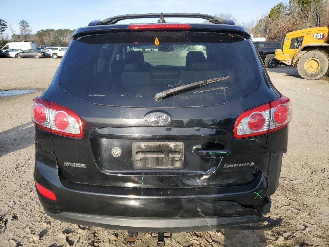 2011 Hyundai Santa Fe VIN 5XYZH4AG2BG056666 Copart auction photo, rear end / minor dent/scratches damage thumbnail 6