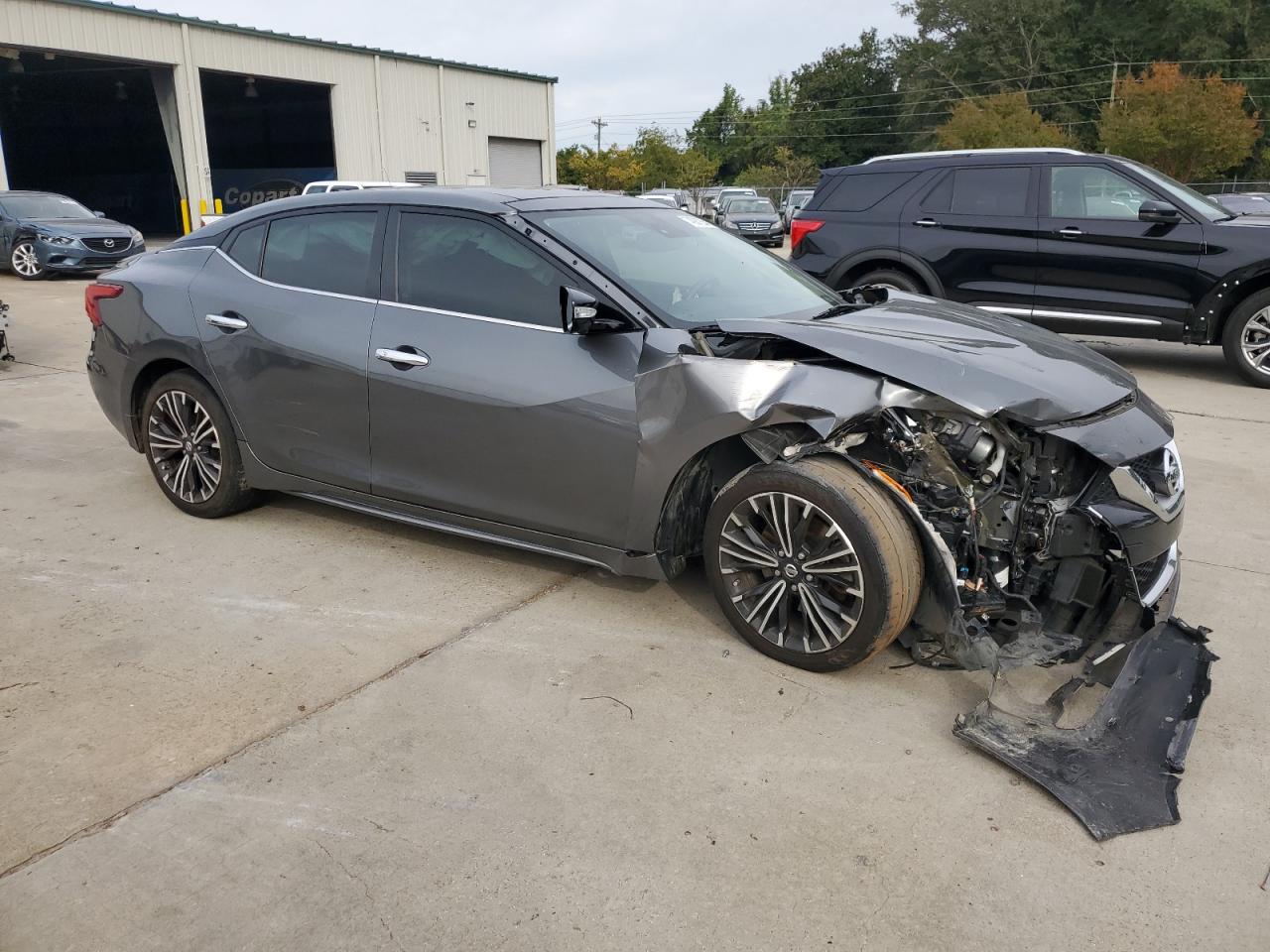 2017 Nissan Maxima VIN 1N4AA6AP9HC393786 Copart auction photo, front end damage thumbnail 4