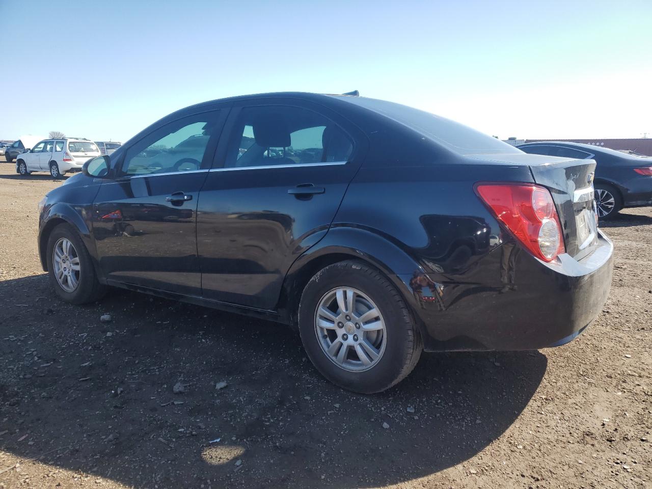 2012 Chevrolet Sonic VIN 1G1JC5SH5C4166290 Copart auction photo, rear end / minor dent/scratches damage thumbnail 2