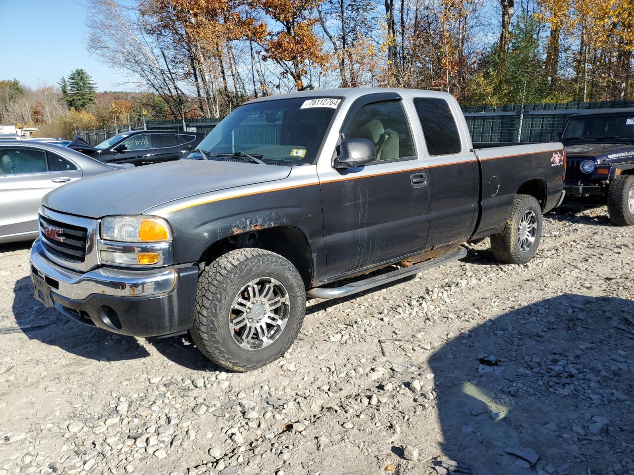 2005 GMC Sierra VIN 2GTEK19B251304954