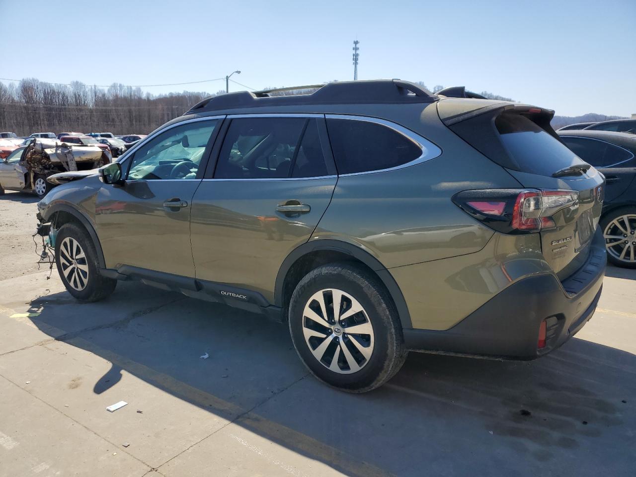 2021 Subaru Outback VIN 4S4BTAFC5M3226560 Copart auction photo, front end damage thumbnail 2