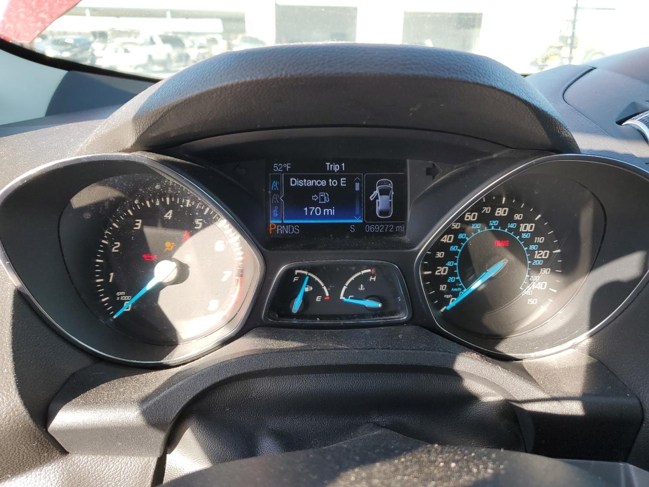 2013 Ford Escape VIN 1FMCU9G90DUB54907 Copart auction photo, front end damage thumbnail 9
