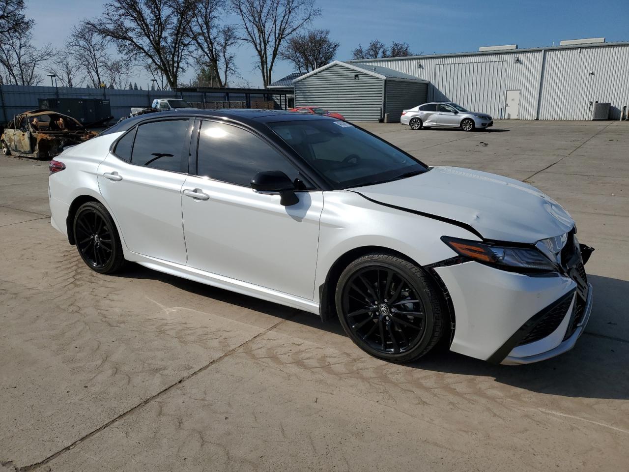 2023 Toyota Camry VIN 4T1KZ1AK5PU076316 Copart auction photo, front end damage thumbnail 4