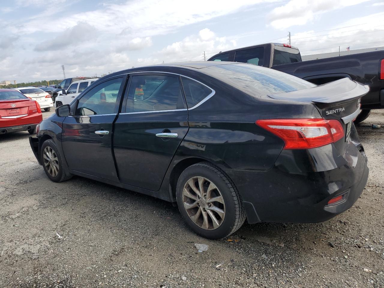 2017 Nissan Sentra VIN 3N1AB7AP3HY296896 Copart auction photo, rear end / front end damage thumbnail 2