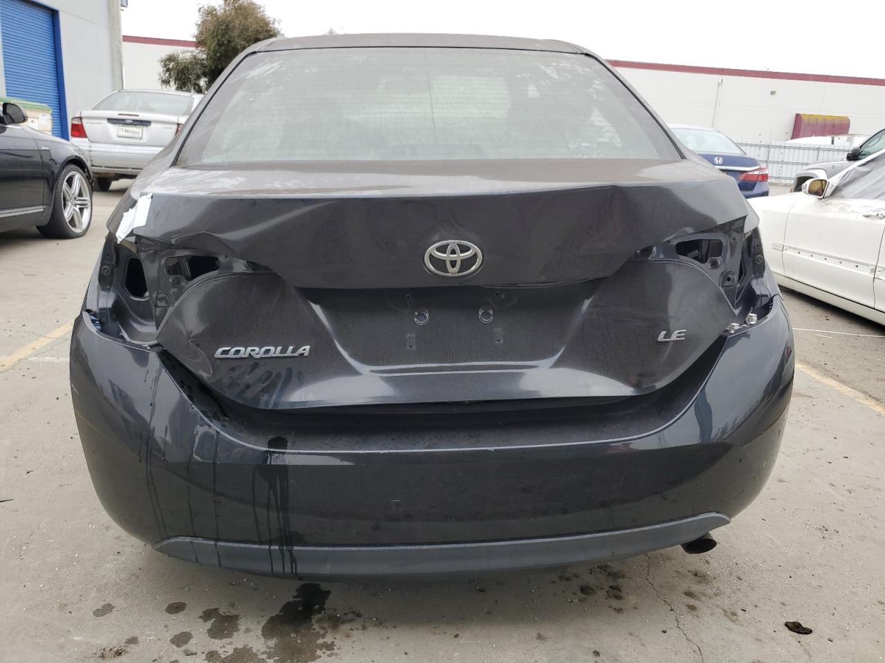 2014 Toyota Corolla VIN 5YFBURHE3EP103587 Copart auction photo, stripped damage thumbnail 6