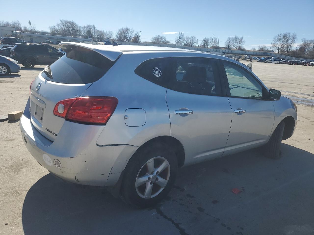 2010 Nissan Rogue VIN JN8AS5MV4AW118489 Copart auction photo, rear end damage thumbnail 3