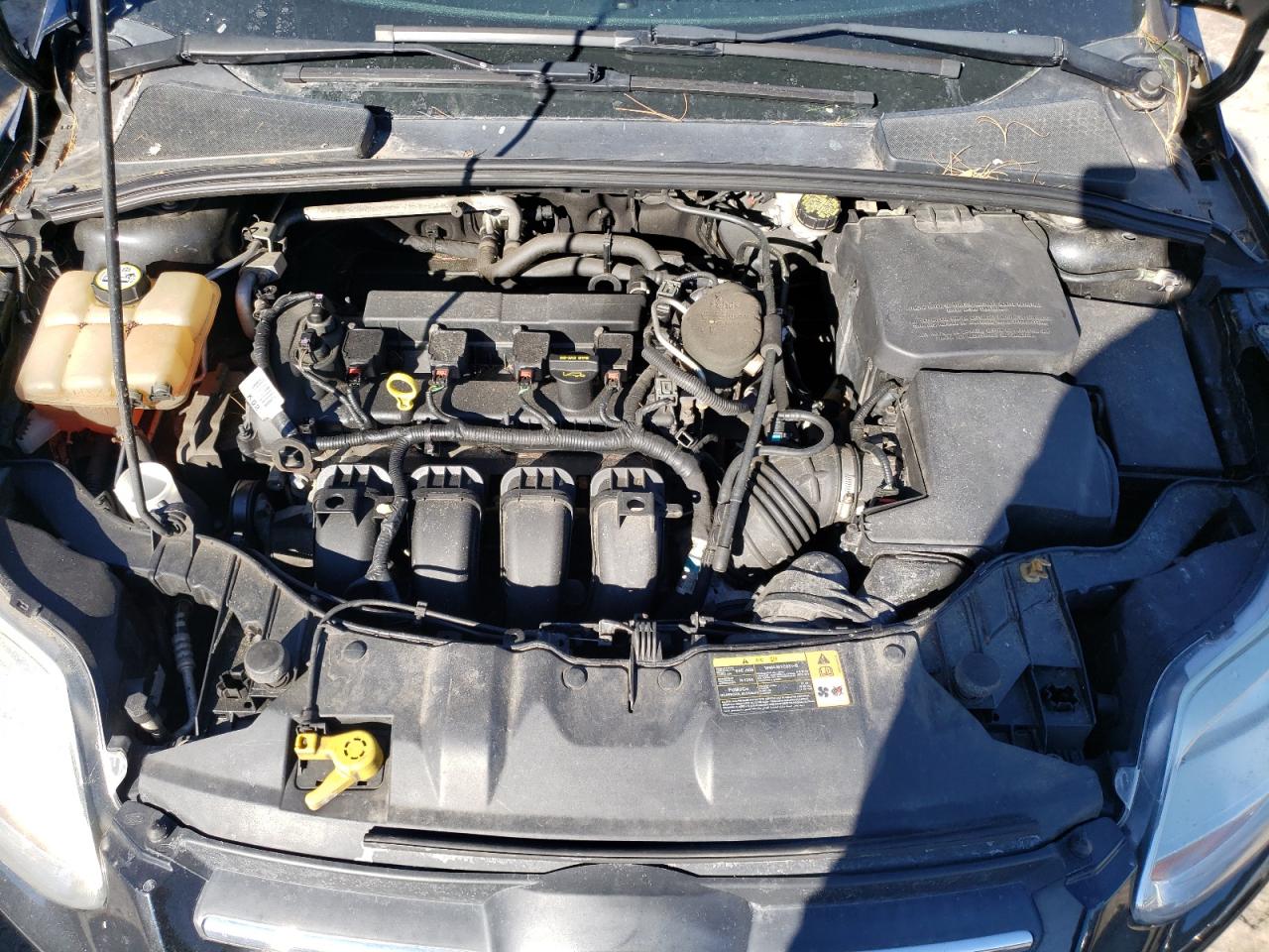 2013 Ford Focus VIN 1FADP3F22DL304819 Copart auction photo, rear end damage thumbnail 11