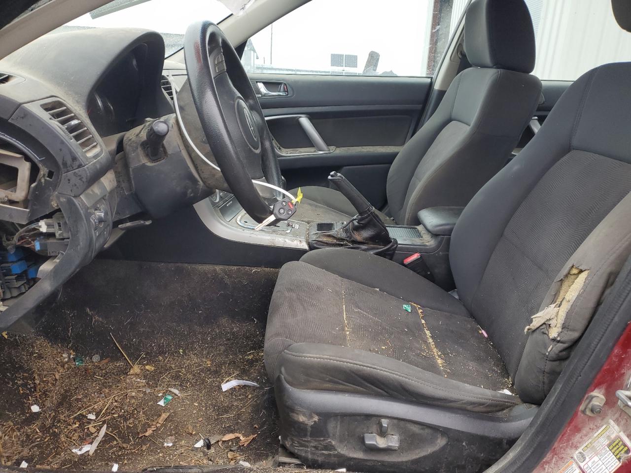 2009 Subaru Legacy VIN 4S3BL616797228071 Copart auction photo, all over damage thumbnail 7
