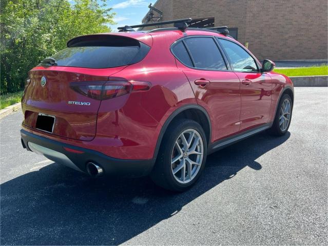2018 Alfa Romeo Stelvio VIN ZASFAKNN7J7C02020 Copart auction photo, normal wear / minor dent/scratches damage thumbnail 4