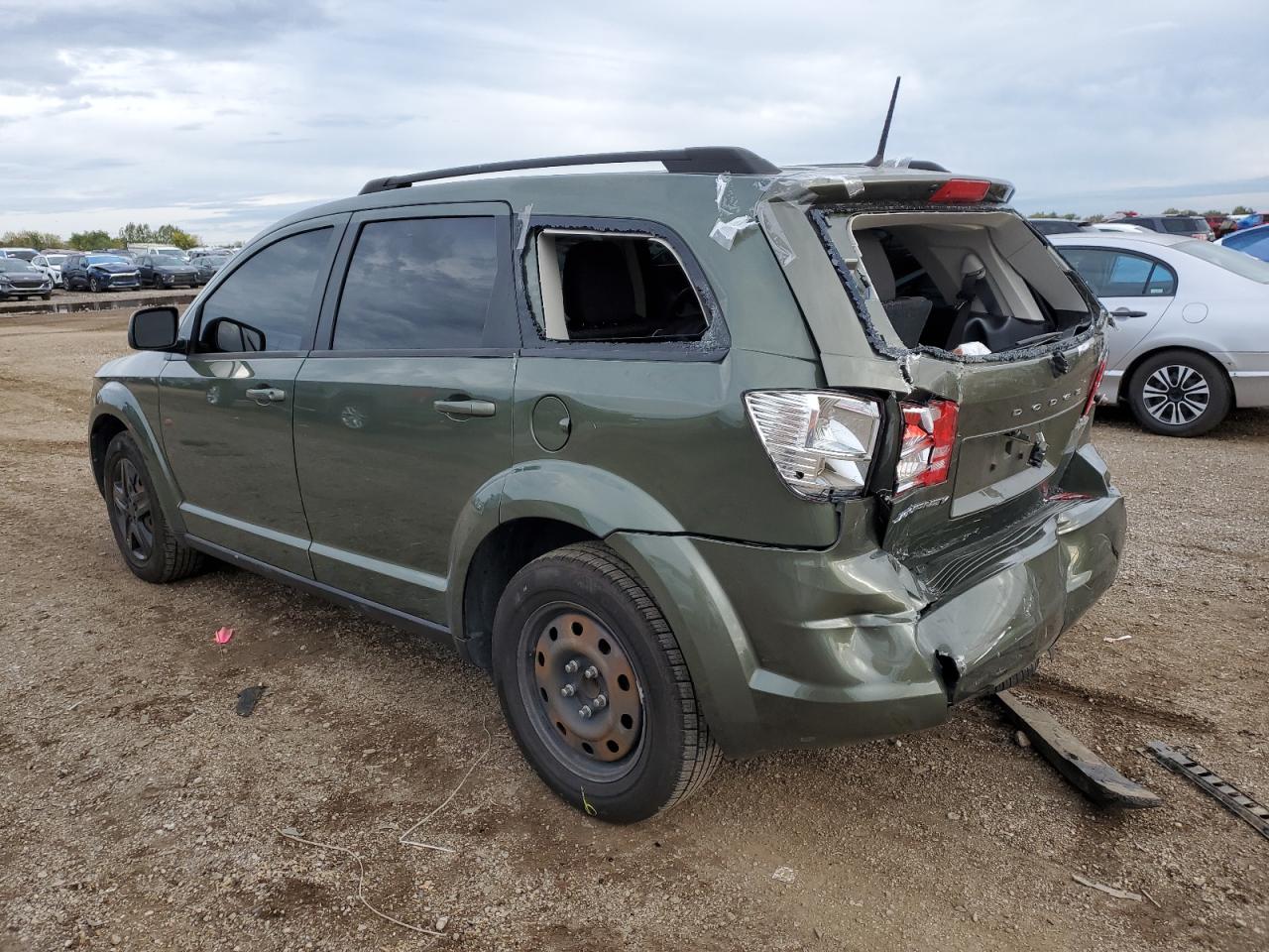 2019 Dodge Journey VIN 3C4PDCAB0KT789423 Copart auction photo, rear end damage thumbnail 2