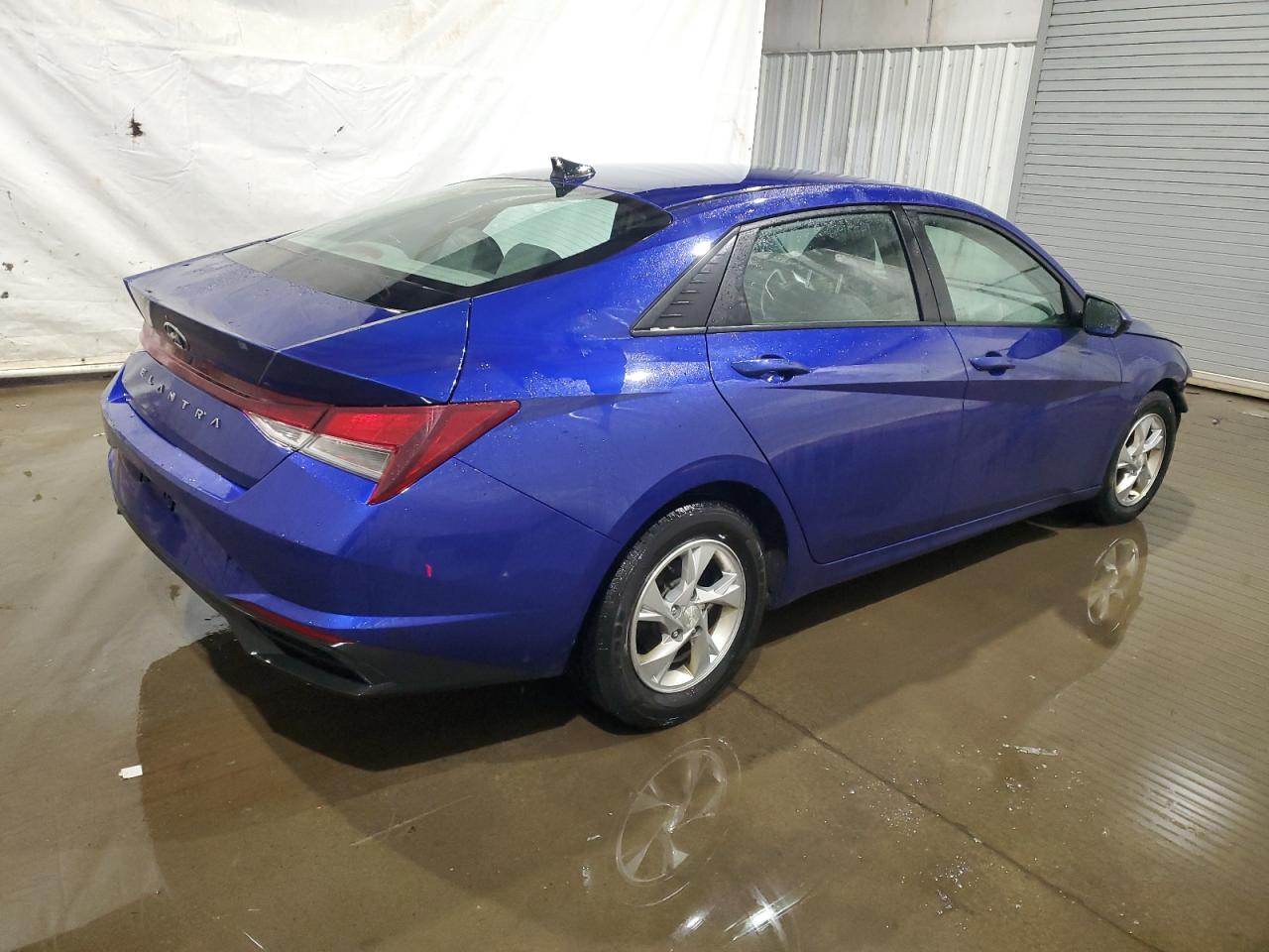 2021 Hyundai Elantra VIN KMHLL4AG6MU213679 Copart auction photo, front end damage thumbnail 3