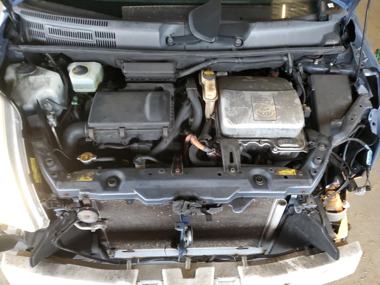 2005 Toyota Prius VIN JTDKB20U953049835 Copart auction photo, front end damage thumbnail 11