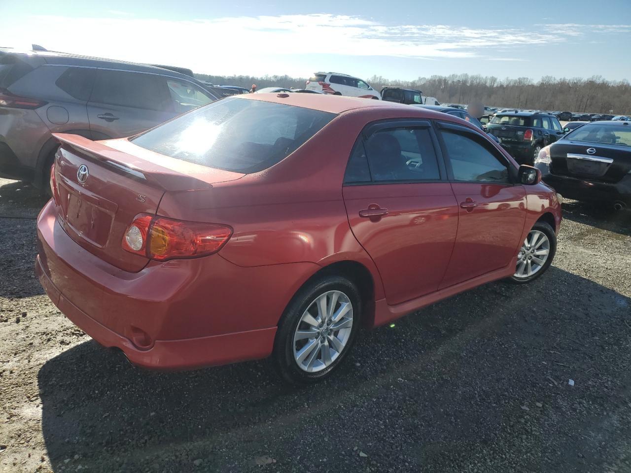 2010 Toyota Corolla VIN 1NXBU4EE7AZ281034 Copart auction photo, side damage thumbnail 3