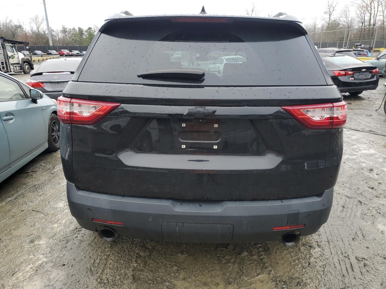 2018 Chevrolet Traverse VIN 1GNERHKW4JJ140910 Copart auction photo, front end / undercarriage damage thumbnail 6
