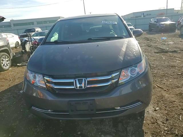 2015 Honda Odyssey VIN 5FNRL5H60FB100579 Copart auction photo, rear end damage thumbnail 14