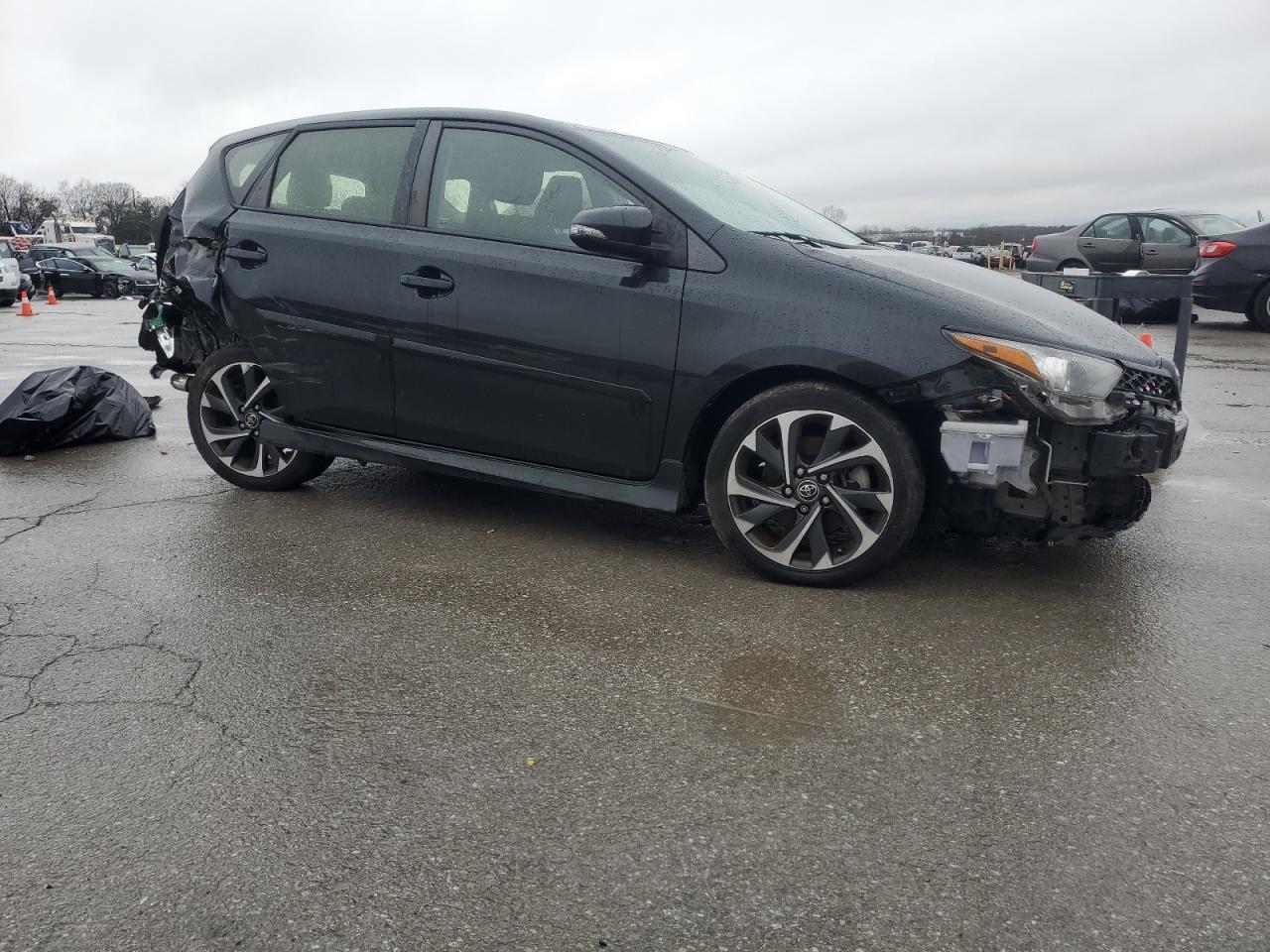 2017 Toyota Corolla VIN JTNKARJEXHJ533138 Copart auction photo, all over damage thumbnail 4
