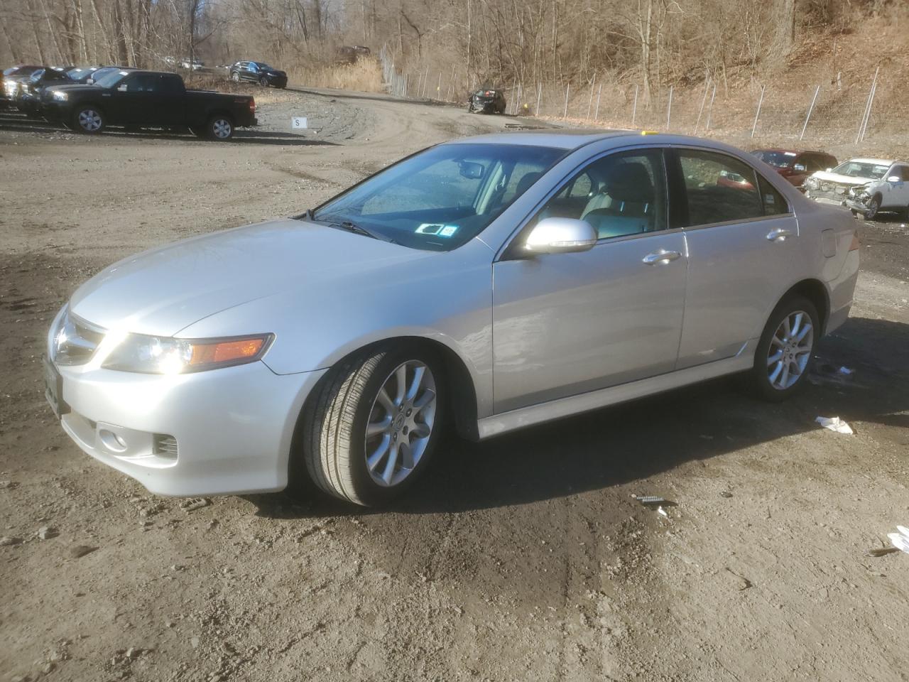 2007 Acura TSX VIN JH4CL96827C020599 - Copart auction photo