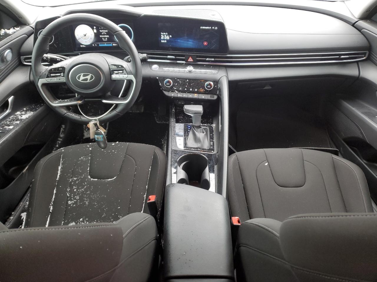 2024 Hyundai Elantra VIN KMHLS4DGXRU784565 Copart auction photo, front end / minor dent/scratches damage thumbnail 8
