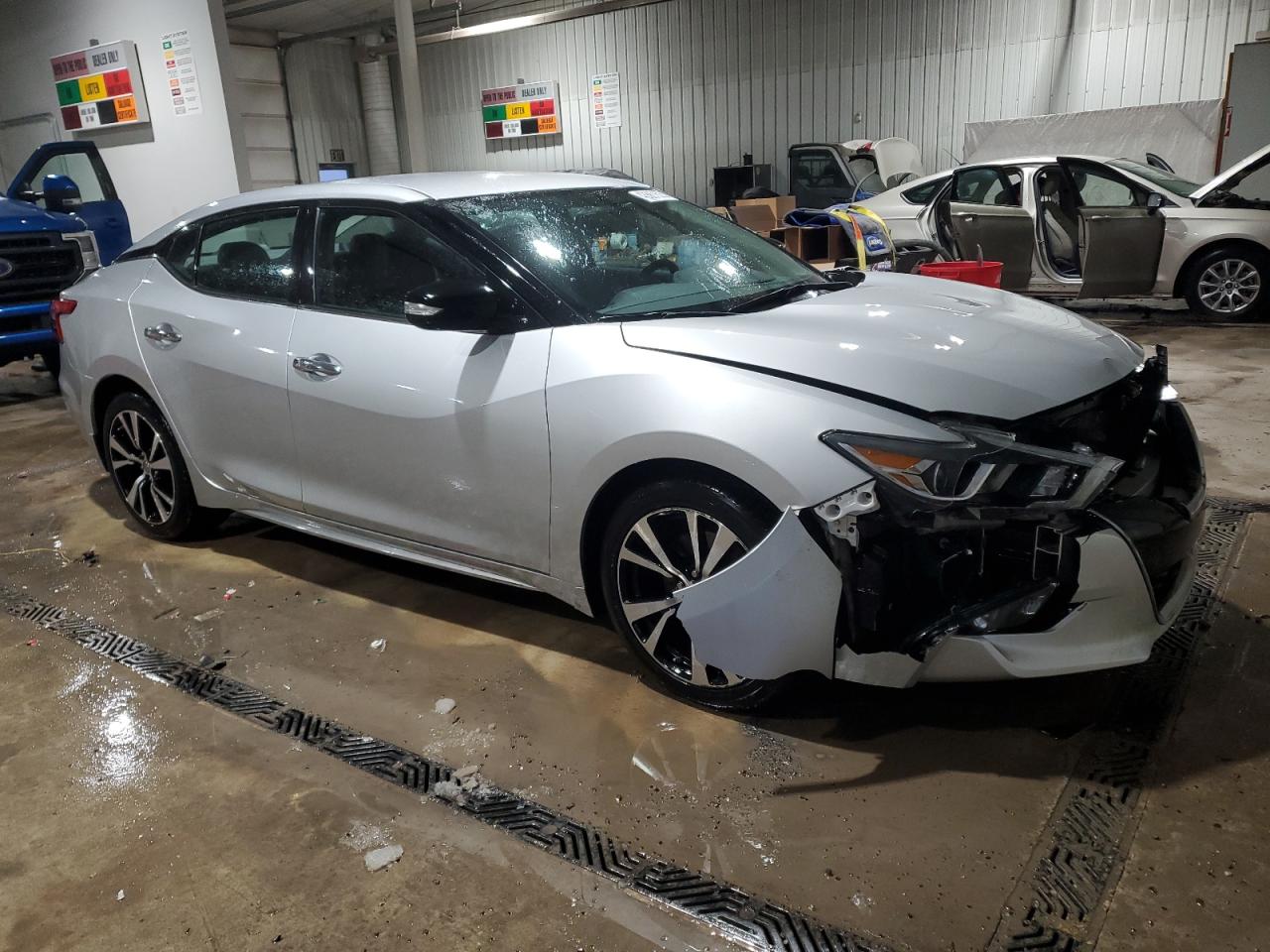 2018 Nissan Maxima VIN 1N4AA6AP1JC391438 Copart auction photo, front end damage thumbnail 4