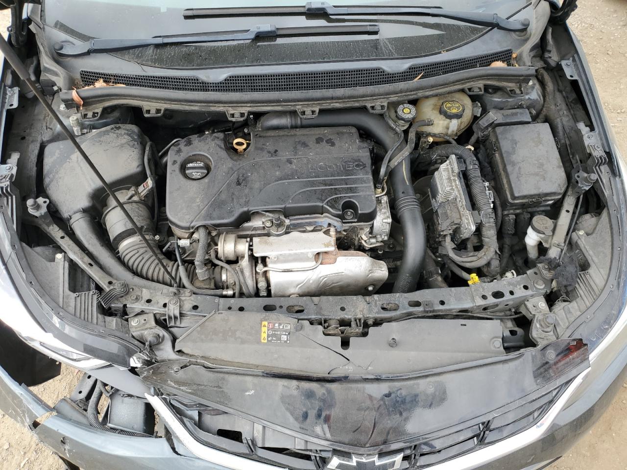 2018 Chevrolet Cruze VIN 1G1BE5SM1J7226864 Copart auction photo, front end / side damage thumbnail 11