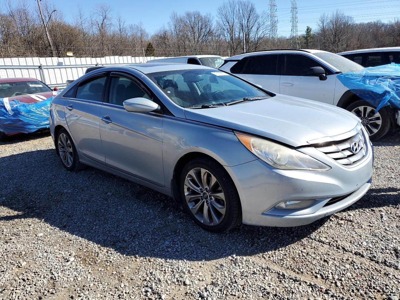 2013 Hyundai Sonata VIN 5NPEC4AC7DH786496 Copart auction photo, rear end damage thumbnail 4