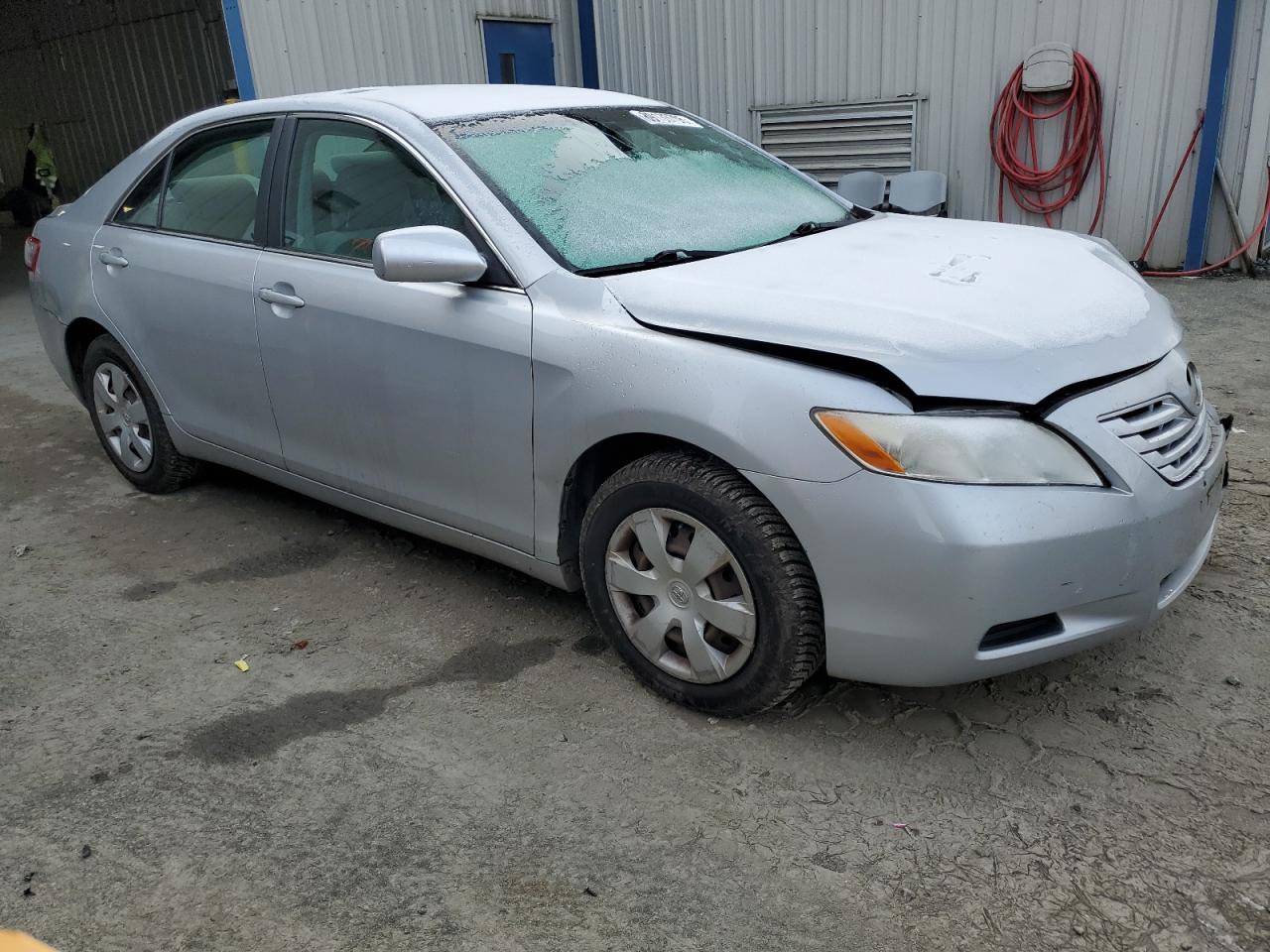 2007 Toyota Camry VIN 4T1BE46K67U048854 Copart auction photo, front end / rear end damage thumbnail 4