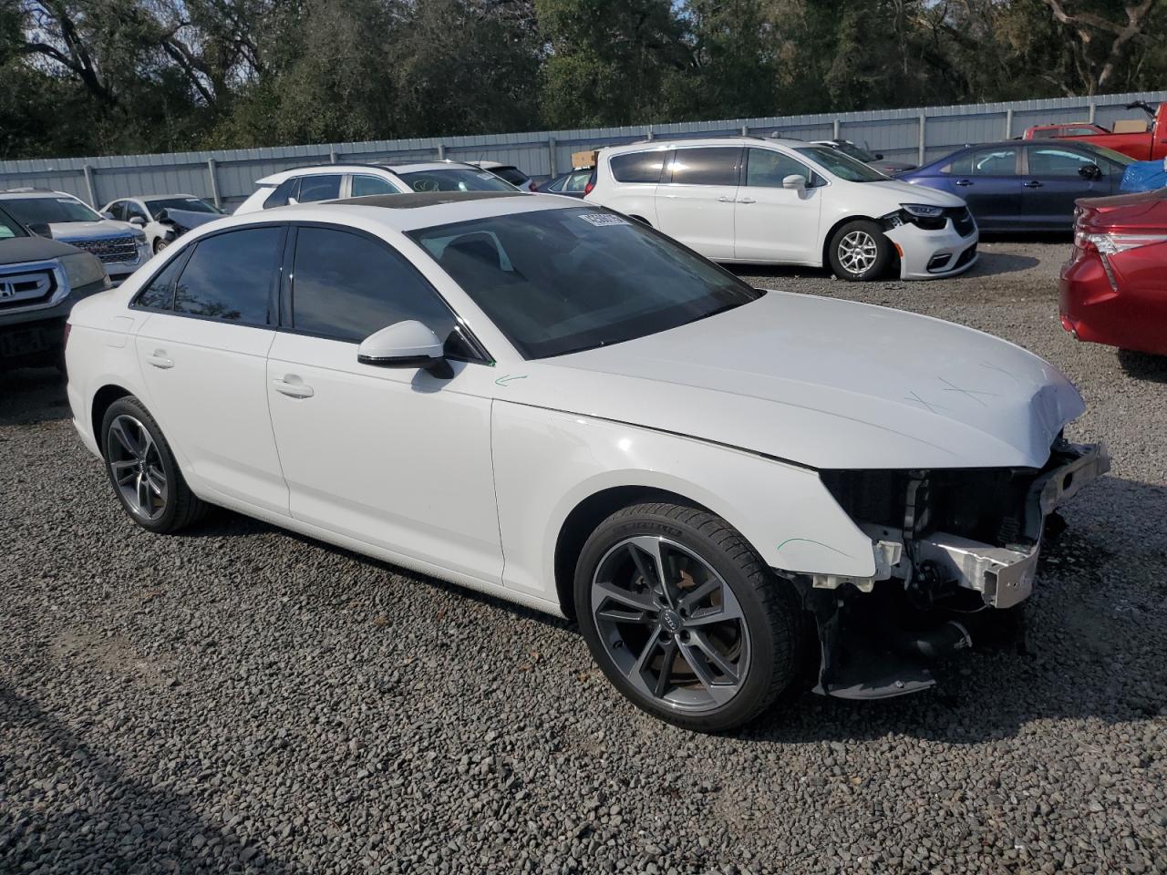 2019 Audi A4 VIN WAUGMAF47KA114445 Copart auction photo, front end damage thumbnail 4