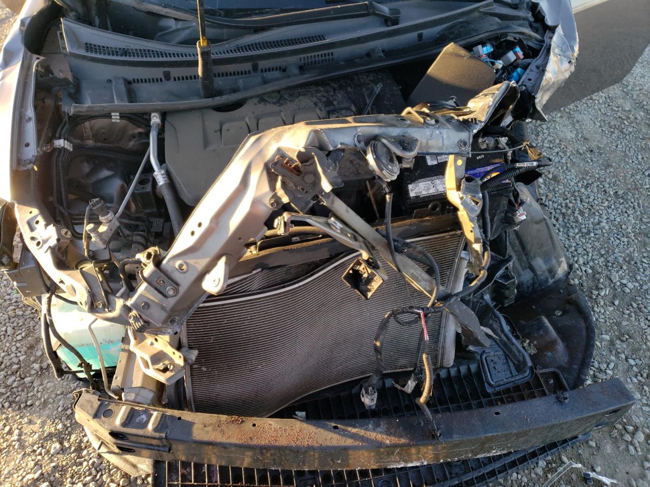 2017 Toyota Corolla VIN 5YFBURHE5HP587282 Copart auction photo, front end damage thumbnail 12