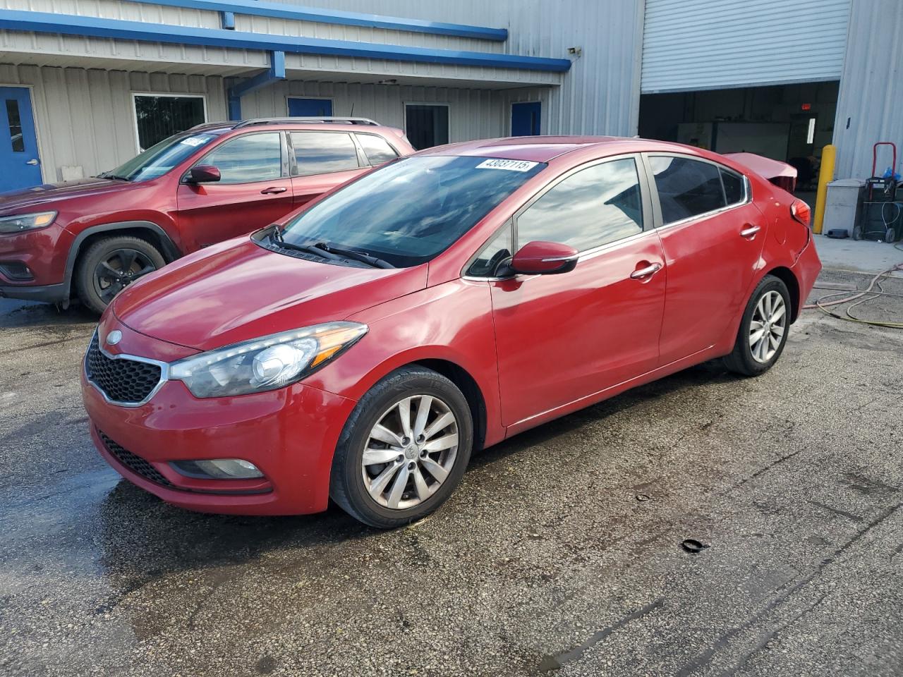 2014 KIA Forte VIN KNAFX4A82E5046776 - Copart auction photo
