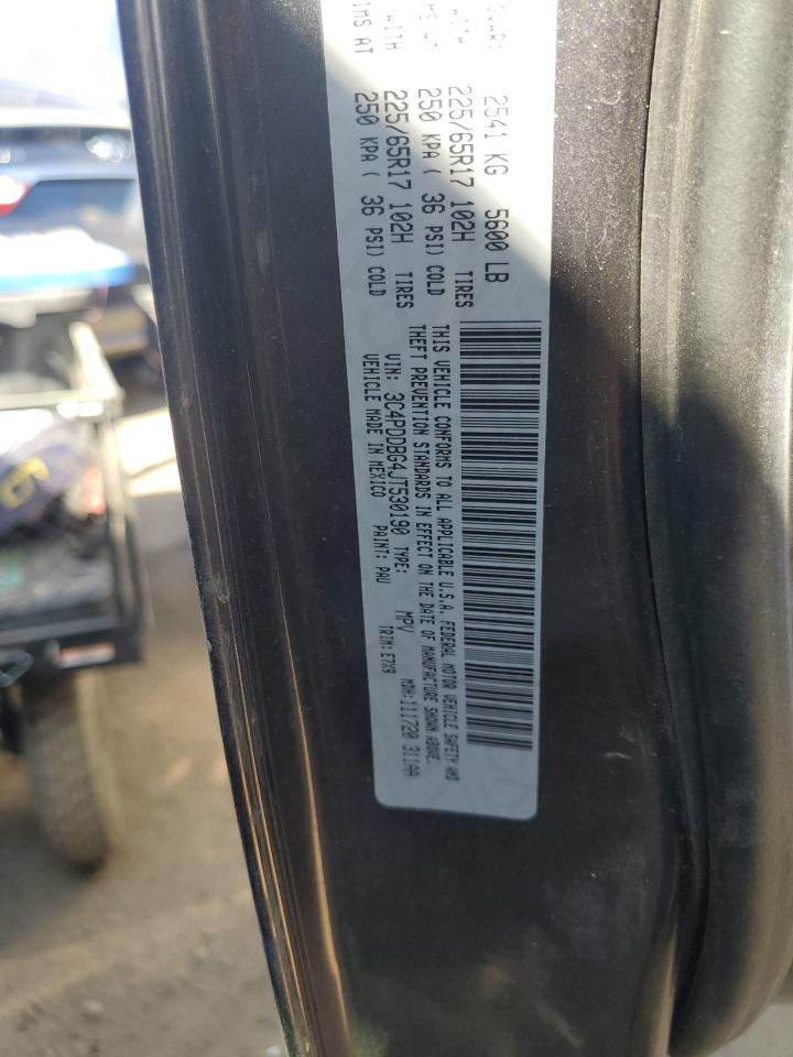 2018 Dodge Journey VIN 3C4PDDBG4JT530190 Copart auction photo, front end damage thumbnail 13