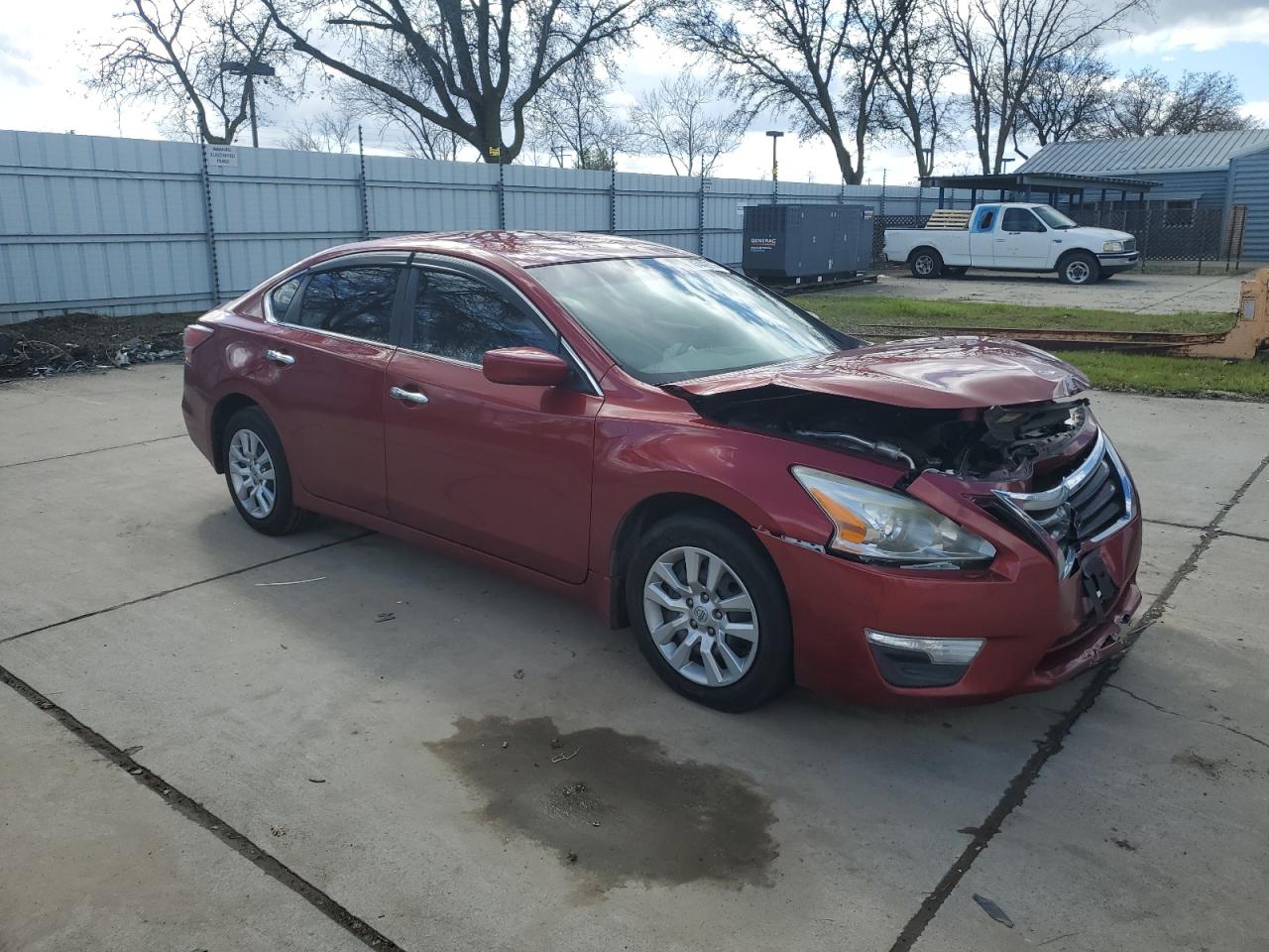2015 Nissan Altima VIN 1N4AL3AP0FN871474 Copart auction photo, front end / rear end damage thumbnail 4
