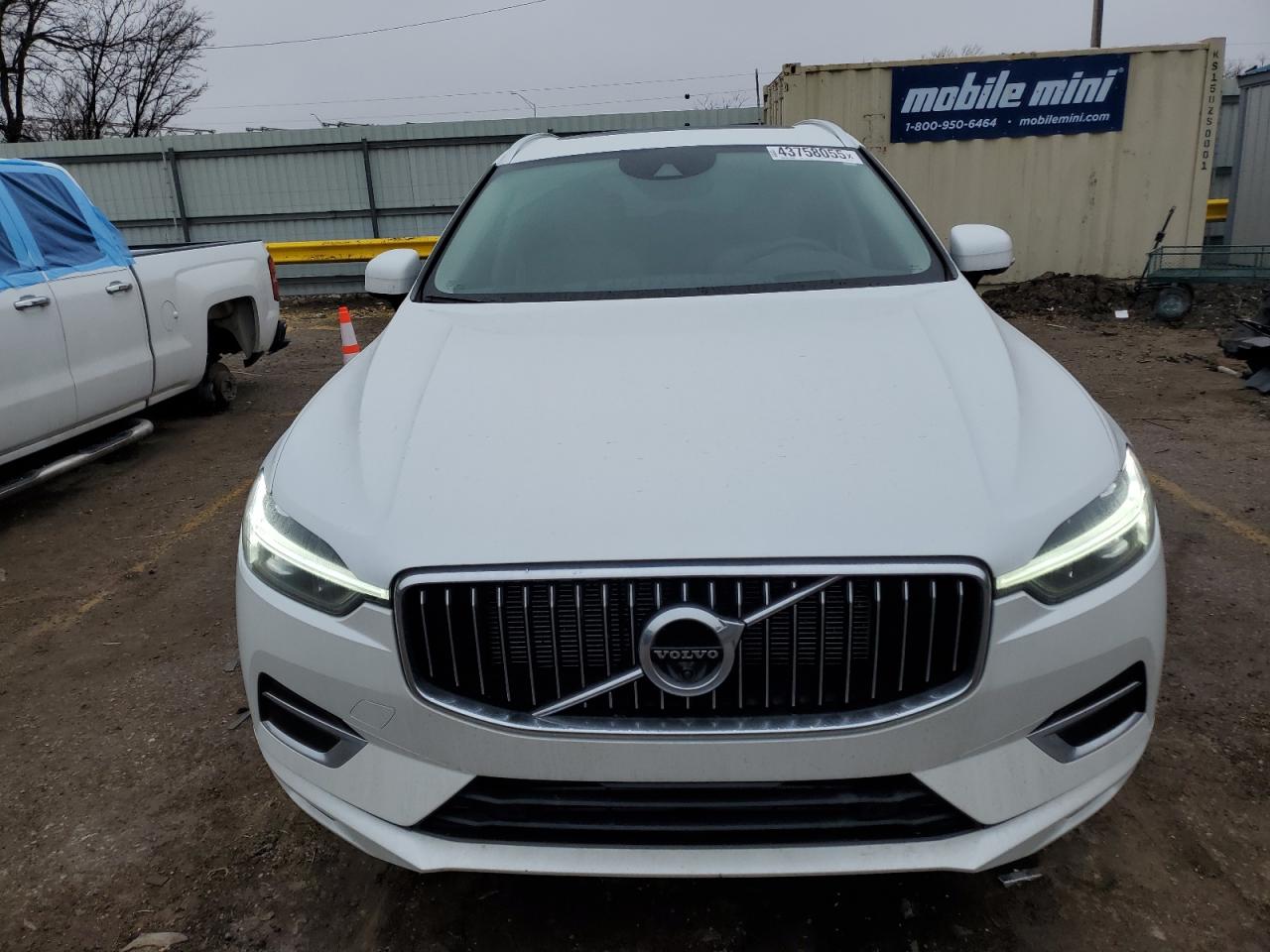 2021 Volvo XC60 VIN YV4102RL8M1774023 Copart auction photo, rear end damage thumbnail 5