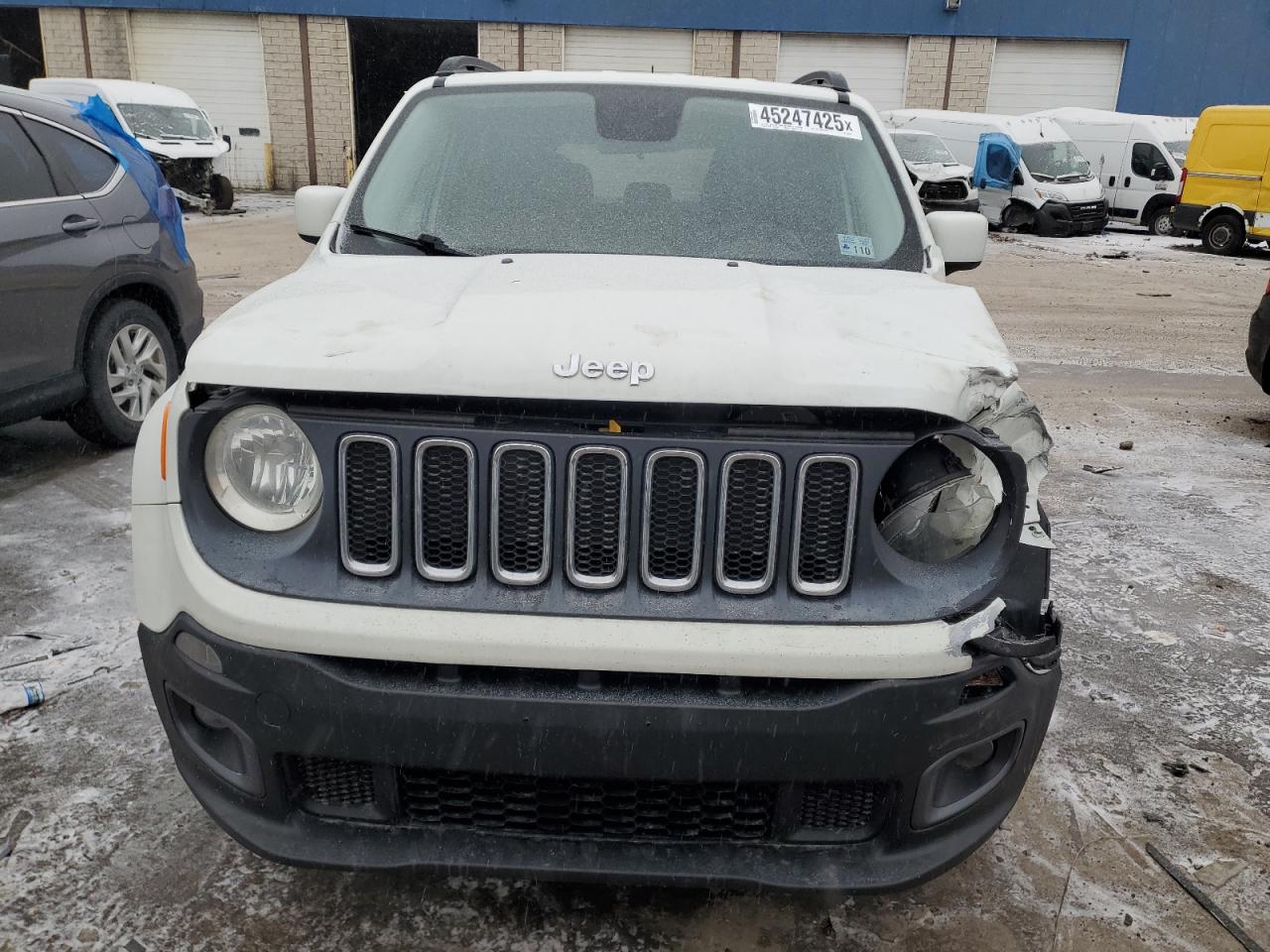 2015 Jeep Renegade VIN ZACCJBBT1FPB39893 Copart auction photo, front end damage thumbnail 5