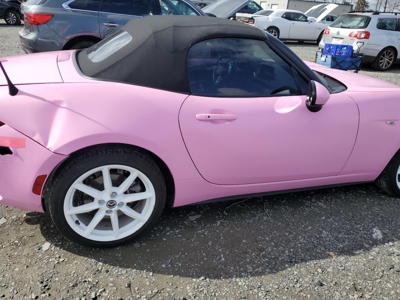 2020 Mazda MX-5 VIN JM1NDAD76L0416646 Copart auction photo, rear end / side damage thumbnail 10