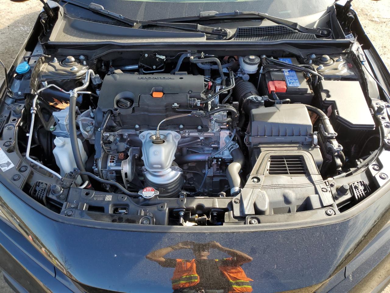 2024 Honda Civic VIN 2HGFE2F54RH575884 Copart auction photo, side damage thumbnail 12