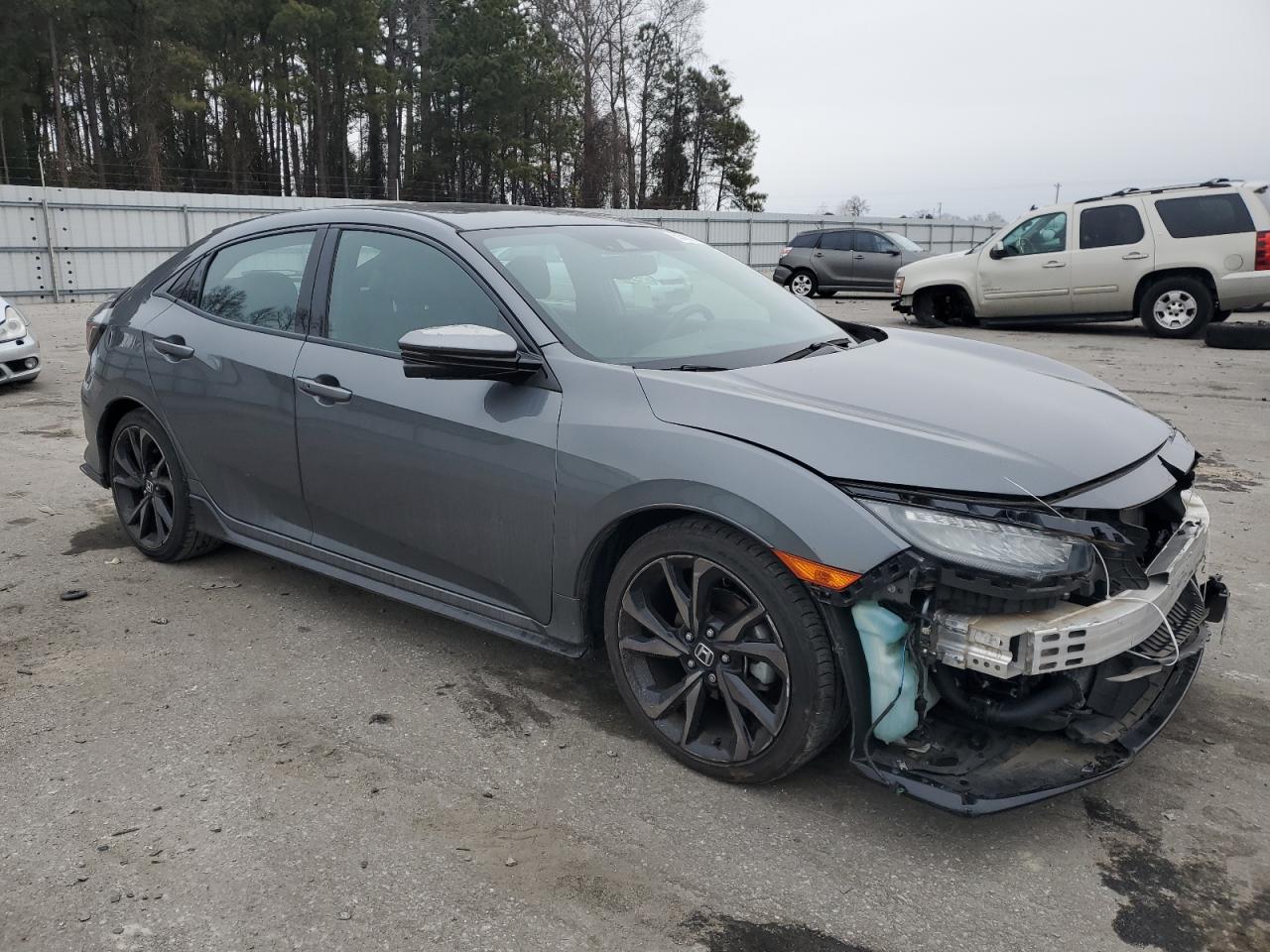 2018 Honda Civic VIN SHHFK7H96JU416541 Copart auction photo, front end damage thumbnail 4
