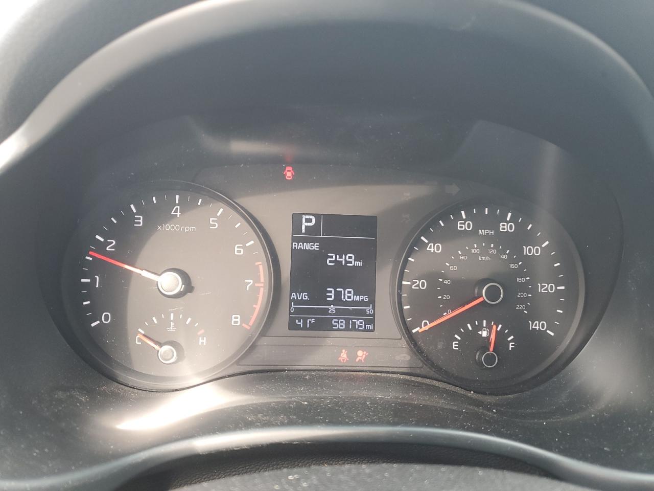 2022 KIA Rio VIN 3KPA24ADXNE466699 Copart auction photo, front end damage thumbnail 9